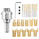 13/16/24Pcs Wooden Bead Maker Beads Drill Bit Milling Cutter Set Woodworking Tool Kit