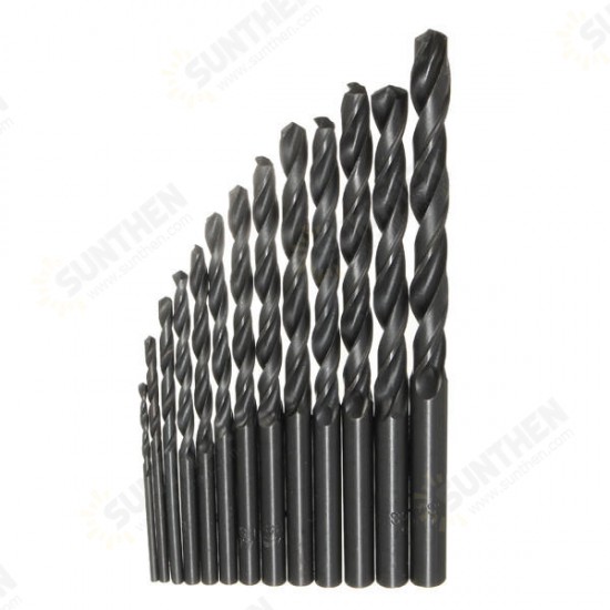 13pcs 1.5-6.5mm HSS Twist Drill Bit Straight Shank High Speed Steel Twist Drill Bit Set 13pcs 1.5-6.5mm HSS Twist Drill Bit Straight Shank High Speed Steel Twist Drill Bit Set