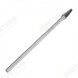 1/4 Inch Cone Shape Carbide Tungsten Steel Grinding Head for Rotary Tool 1/4 Inch Cone Shape Carbide Tungsten Steel Grinding Head for Rotary Tool