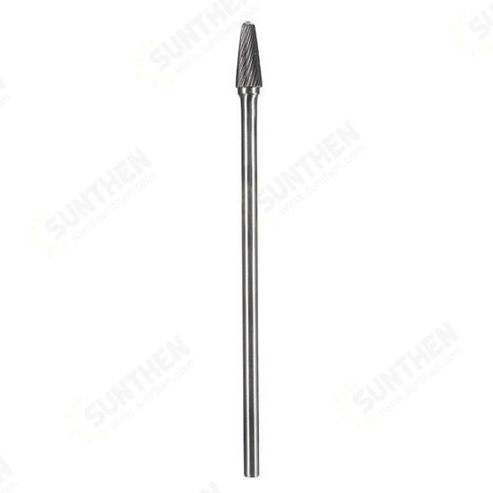 1/4 Inch Cone Shape Carbide Tungsten Steel Grinding Head for Rotary Tool 1/4 Inch Cone Shape Carbide Tungsten Steel Grinding Head for Rotary Tool