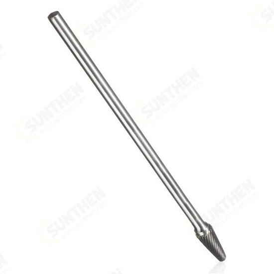1/4 Inch Cone Shape Carbide Tungsten Steel Grinding Head for Rotary Tool 1/4 Inch Cone Shape Carbide Tungsten Steel Grinding Head for Rotary Tool