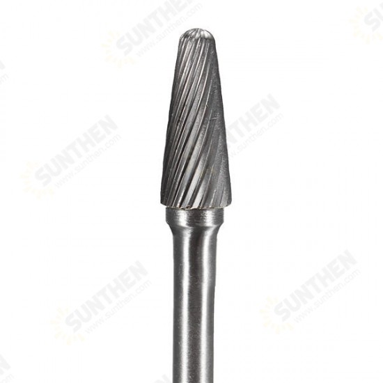 1/4 Inch Cone Shape Carbide Tungsten Steel Grinding Head for Rotary Tool 1/4 Inch Cone Shape Carbide Tungsten Steel Grinding Head for Rotary Tool