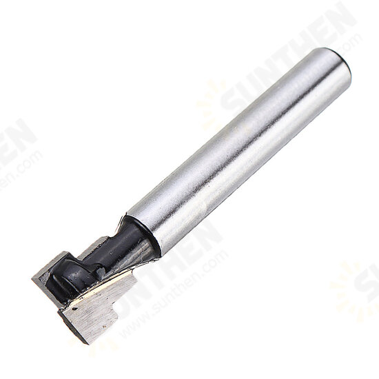 1/4 Inch Round Shank 1/2inch 3/8inch 5/16inch Woodworking Milling Cutter T-shaped PFrame Hanging Wall Keyhole For Trimmer