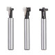 1/4 Inch Round Shank 1/2inch 3/8inch 5/16inch Woodworking Milling Cutter T-shaped PFrame Hanging Wall Keyhole For Trimmer