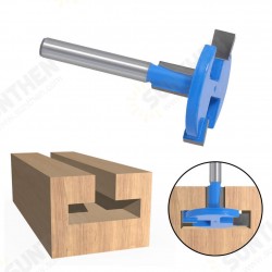 1/4 Shank Woodworking Milling Cutter Straight-Edge T-Shaped Knife Planing Tool Adapter Woodworking Tools 1/4 Shank Woodworking Milling Cutter Straight-Edge T-Shaped Knife Planing Tool Adapter Woodworking Tools