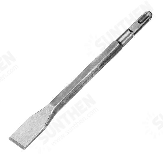 14 x 160/250/400/600mm Pointed/Flat Head Square Shank Drill Bit for Hammer Drill Machine Slot