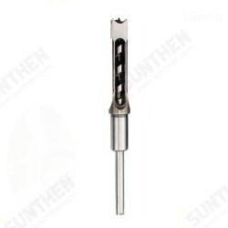 1/4/6Pcs HSS Twist Drill Bits Square Auger Mortising Chisel Drill Set Square Hole Woodworking Drill Tools Kit Set Extended Saw