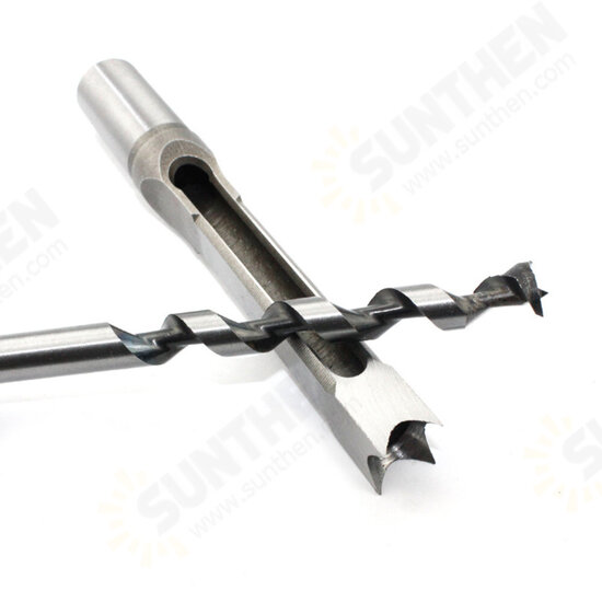 1/4/6Pcs HSS Twist Drill Bits Square Auger Mortising Chisel Drill Set Square Hole Woodworking Drill Tools Kit Set Extended Saw 1/4/6Pcs HSS Twist Drill Bits Square Auger Mortising Chisel Drill Set Square Hole Woodworking Drill Tools Kit Set Extended Saw