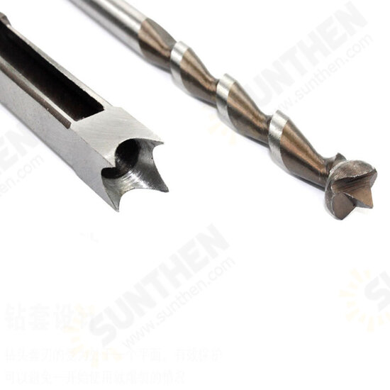 1/4/6Pcs HSS Twist Drill Bits Square Auger Mortising Chisel Drill Set Square Hole Woodworking Drill Tools Kit Set Extended Saw 1/4/6Pcs HSS Twist Drill Bits Square Auger Mortising Chisel Drill Set Square Hole Woodworking Drill Tools Kit Set Extended Saw