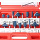 15Pcs 1/4 Inch Shank Router Bit Set Woodworking Milling Cutter 6.35mm Shank Drill Bits For Trimming Engraving Machine 15Pcs 1/4 Inch Shank Router Bit Set Woodworking Milling Cutter 6.35mm Shank Drill Bits For Trimming Engraving Machine