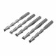 15Pcs 3.175mm Carbide CNC 2 Flute Spiral Bits End Mill Router 22mm CEL Milling Cutter