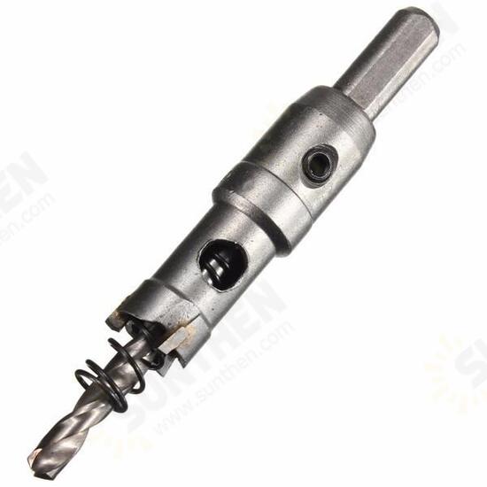 15mm - 24mm Carbide Tip Metal Cutter Hole Saw with Wrench/ Twist Drill Bit 15mm - 24mm Carbide Tip Metal Cutter Hole Saw with Wrench/ Twist Drill Bit