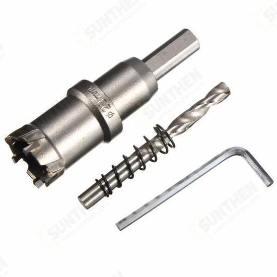 15mm - 24mm Carbide Tip Metal Cutter Hole Saw with Wrench/ Twist Drill Bit 15mm - 24mm Carbide Tip Metal Cutter Hole Saw with Wrench/ Twist Drill Bit