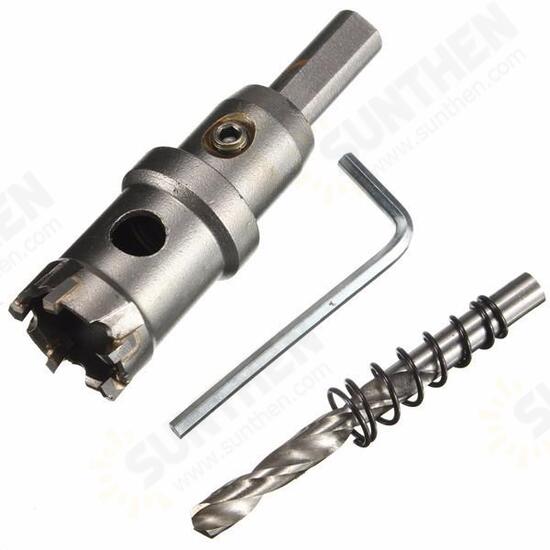 15mm - 24mm Carbide Tip Metal Cutter Hole Saw with Wrench/ Twist Drill Bit 15mm - 24mm Carbide Tip Metal Cutter Hole Saw with Wrench/ Twist Drill Bit