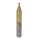 1.5mm HSS-AL End Mill Key Cutter Drill Bit for Vertical Key Machine Parts