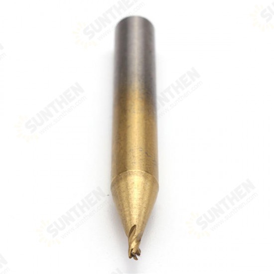 1.5mm HSS-AL End Mill Key Cutter Drill Bit for Vertical Key Machine Parts