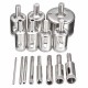 15pcs 3-45mm Diamond Coated Core Hole Saw Drill Bit for Marble Tile 15pcs 3-45mm Diamond Coated Core Hole Saw Drill Bit for Marble Tile