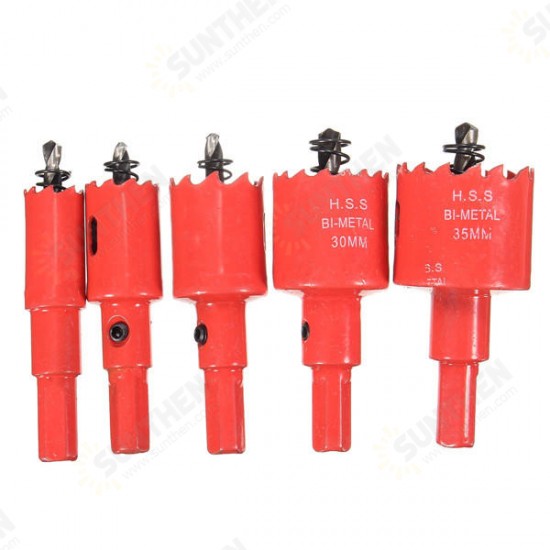 16-35mm HSS Drill Bit Hole Saw Cutter 16/20/25/30/35mm For Wood Working Metal Steel 16-35mm HSS Drill Bit Hole Saw Cutter 16/20/25/30/35mm For Wood Working Metal Steel