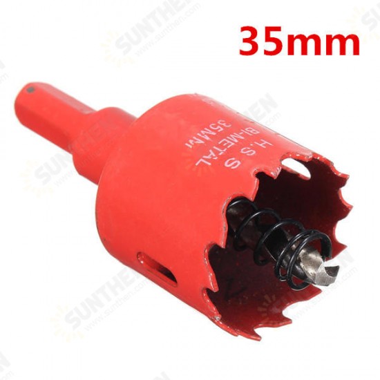 16-35mm HSS Drill Bit Hole Saw Cutter 16/20/25/30/35mm For Wood Working Metal Steel 16-35mm HSS Drill Bit Hole Saw Cutter 16/20/25/30/35mm For Wood Working Metal Steel