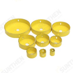 16pcs Hole Saw Cutting Set With Hex Wrench 19-127mm Hole Saw Kit 16pcs Hole Saw Cutting Set With Hex Wrench 19-127mm Hole Saw Kit