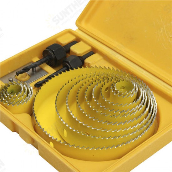 16pcs Hole Saw Cutting Set With Hex Wrench 19-127mm Hole Saw Kit