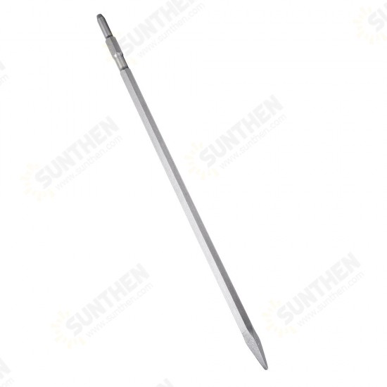 17 x 280/400/600mm Pointed/Flat Head Hex Shank Drill Bit for Hammer Drill Machine Slot 17 x 280/400/600mm Pointed/Flat Head Hex Shank Drill Bit for Hammer Drill Machine Slot