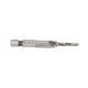 1/8-3/8 Inch BSW Thread HSS Combination Drill Tap Bit 1/4 Inch Hex Shank Deburr Countersink Bit 1/8-3/8 Inch BSW Thread HSS Combination Drill Tap Bit 1/4 Inch Hex Shank Deburr Countersink Bit