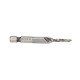 1/8-3/8 Inch BSW Thread HSS Combination Drill Tap Bit 1/4 Inch Hex Shank Deburr Countersink Bit