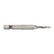 1/8-3/8 Inch BSW Thread HSS Combination Drill Tap Bit 1/4 Inch Hex Shank Deburr Countersink Bit