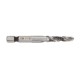 1/8-3/8 Inch BSW Thread HSS Combination Drill Tap Bit 1/4 Inch Hex Shank Deburr Countersink Bit