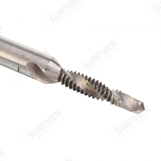 1/8-3/8 Inch BSW Thread HSS Combination Drill Tap Bit 1/4 Inch Hex Shank Deburr Countersink Bit 1/8-3/8 Inch BSW Thread HSS Combination Drill Tap Bit 1/4 Inch Hex Shank Deburr Countersink Bit