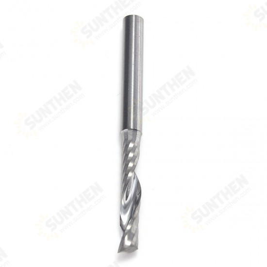 1/8 Inch Shank Single Flute End Mill Cutter 3.175x17mm Tungsten Steel CNC Router Bit