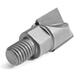 18/22/24mm High Speed Steel Router Bit 10mm Thread Wood Iron Key Hold Cutter 18/22/24mm High Speed Steel Router Bit 10mm Thread Wood Iron Key Hold Cutter