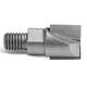 18/22/24mm High Speed Steel Router Bit 10mm Thread Wood Iron Key Hold Cutter