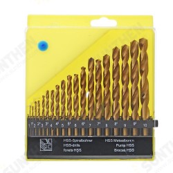 19pcs 1-10mm HSS Twist Drill Bit Set Straight Shank Twist Drill Bit 19pcs 1-10mm HSS Twist Drill Bit Set Straight Shank Twist Drill Bit
