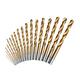 19pcs 1-10mm HSS Twist Drill Bit Set Straight Shank Twist Drill Bit