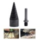 1Pc 32/42mm HSS Round/Square/Hexagonal Shank Firewood Drill Bit Splitter Wood Split Cone Drill Bit For Tree Cutting 1Pc 32/42mm HSS Round/Square/Hexagonal Shank Firewood Drill Bit Splitter Wood Split Cone Drill Bit For Tree Cutting