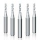 1pc 1/4 Shank Milling Cutter 3 Flute Down Cut End Mill Cutter Carbide Milling Tool Cutting Dia 1/8 CNC Router Bit 1pc 1/4 Shank Milling Cutter 3 Flute Down Cut End Mill Cutter Carbide Milling Tool Cutting Dia 1/8 CNC Router Bit