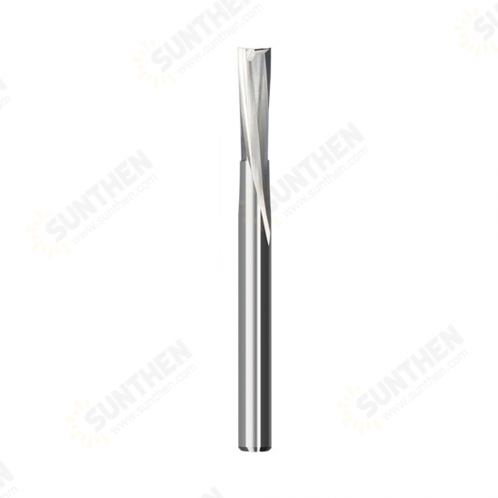 1pc 1/4 Shank Milling Cutter Spiral Low Up Cut End Mill CNC Router Bit for Wood PVC Plastic Carbide Milling Tool