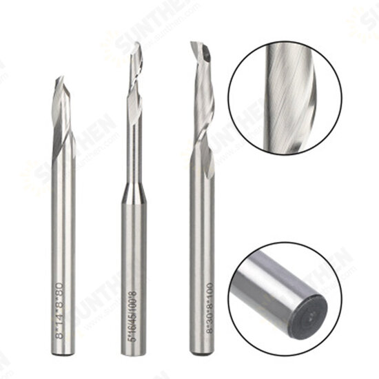 1pc 8mm Shank HSS End Mill Cutter CNC Straight Shank Milling Cutters Woodworking Tool End Mill Router Bit For Wood Cut 1pc 8mm Shank HSS End Mill Cutter CNC Straight Shank Milling Cutters Woodworking Tool End Mill Router Bit For Wood Cut