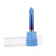 2-12mm 90 Degree Nano Blue Coated Chamfer Mill 2 Flutes CNC Milling Cutter Countersink Drill Bit