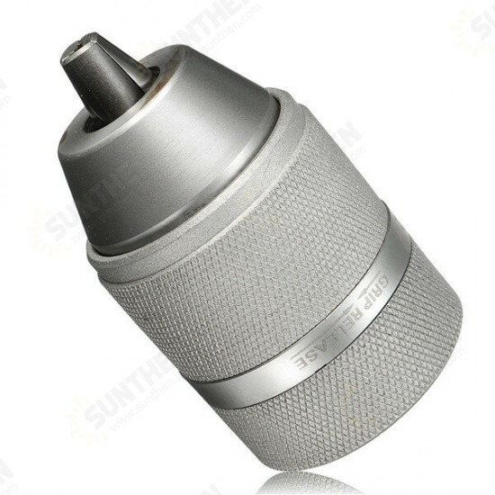 2-13mm 3/8-24UNF Keyless Drill Chuck or Removable 1/4 Inch Quick Change Shank 2-13mm 3/8-24UNF Keyless Drill Chuck or Removable 1/4 Inch Quick Change Shank