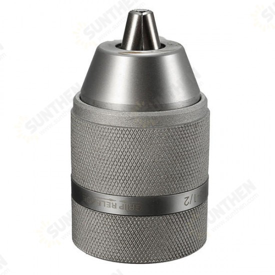 2-13mm 3/8-24UNF Keyless Drill Chuck or Removable 1/4 Inch Quick Change Shank 2-13mm 3/8-24UNF Keyless Drill Chuck or Removable 1/4 Inch Quick Change Shank