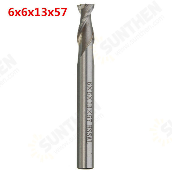2 Flute HSS End Mill Cutter Dril Bit Engraving Bit CNC Straight Shank Router Bit 2 Flute HSS End Mill Cutter Dril Bit Engraving Bit CNC Straight Shank Router Bit