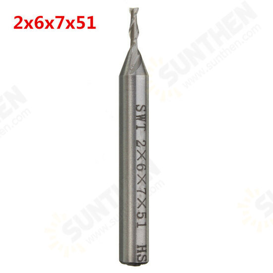 2 Flute HSS End Mill Cutter Dril Bit Engraving Bit CNC Straight Shank Router Bit 2 Flute HSS End Mill Cutter Dril Bit Engraving Bit CNC Straight Shank Router Bit