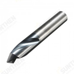 2 Flutes 90 Degree 10mm Carbide Chamfer Mill 62mm Length End Milling Cutter Bit 2 Flutes 90 Degree 10mm Carbide Chamfer Mill 62mm Length End Milling Cutter Bit