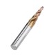 2 Flutes R0.25/ R0.5/ R0.75/ R1.0 *20.5*D4*50 Ball Nose End Mill HRC50 Taper Milling Cutter