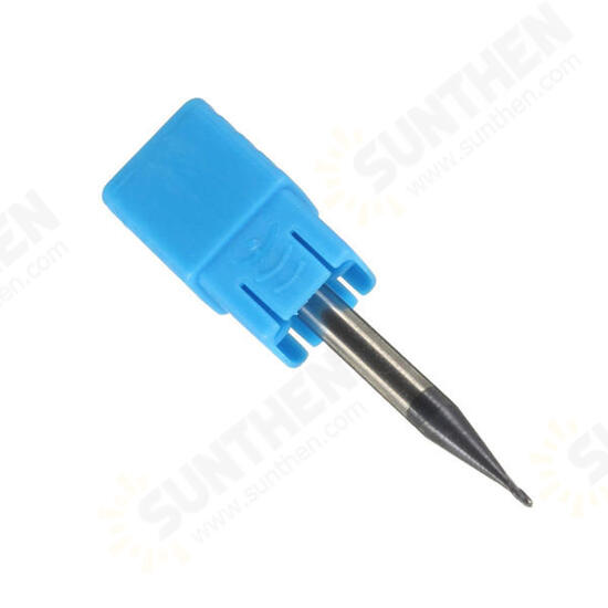 2 Flutes Radius 0.5mm Tungsten Steel Coated Ball Nose End Mill Cutter 2 Flutes Radius 0.5mm Tungsten Steel Coated Ball Nose End Mill Cutter
