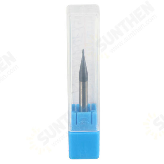 2 Flutes Radius 0.5mm Tungsten Steel Coated Ball Nose End Mill Cutter 2 Flutes Radius 0.5mm Tungsten Steel Coated Ball Nose End Mill Cutter