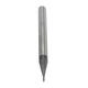 2 Flutes Radius 0.5mm Tungsten Steel Coated Ball Nose End Mill Cutter 2 Flutes Radius 0.5mm Tungsten Steel Coated Ball Nose End Mill Cutter